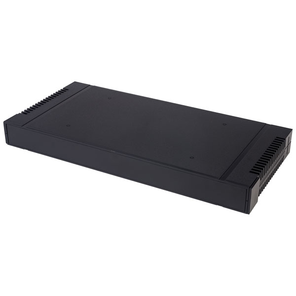  524335 19 Inch Rack Mount Enclosure Black 432x203x43