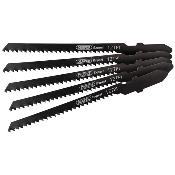 Draper 81723 DT119BO 83mm Jigsaw Blades (5 Piece)