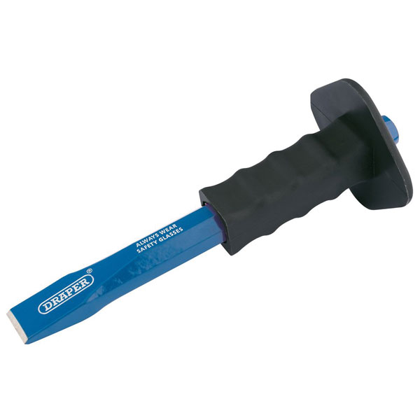 Draper 64682 Octagonal Shank Cold Chisel with Hand Guard (25 x 300mm)