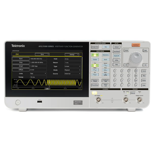  AFG31021 Arbitrary Function Generator 1Ch 25MHz