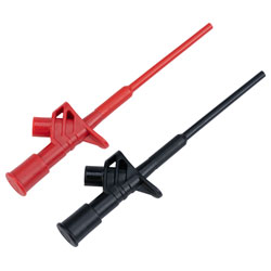 4mm Flexible Safety Probe CAT II 1000V 10A Black and Red