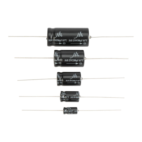 JB Capacitors JAB1J101M00001000170000B 100uF 63V 20% Axial Alum El...