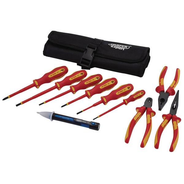 Draper 94852 XP1000 VDE Electrical Tool Kit (10 Piece)