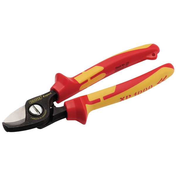 Draper 99060 XP1000 VDE Cable Shears 170mm Tethered