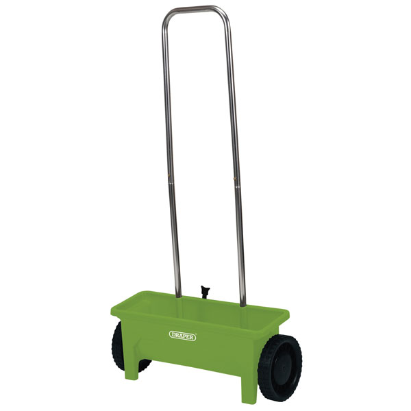 Slide Draper 09984 12L Polypropylene Rotary Seed Spreader with Aluminium...