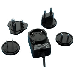 AC/DC Adapter Range with Interchangeable Heads