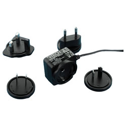 AC/DC Adapter Range with Four Interchangeable Heads