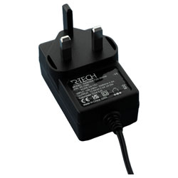 AC/DC Power Adapters with UK Plug Top