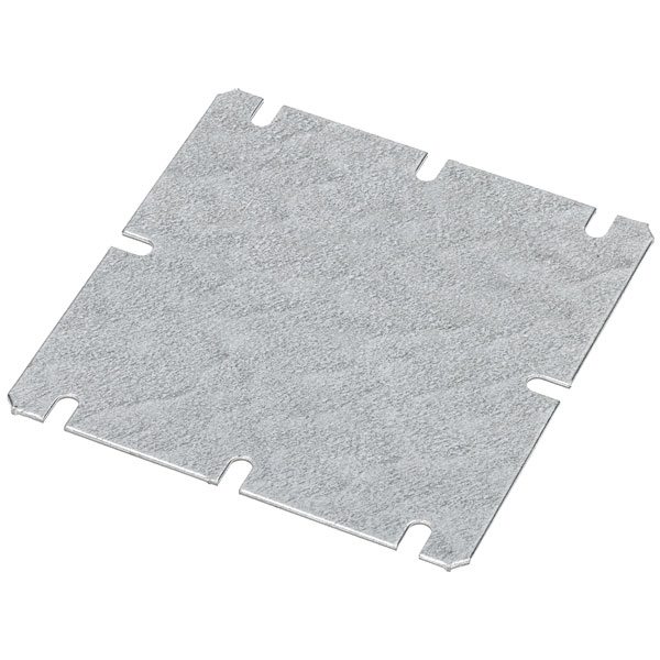  5514076 MIV 100 mounting plate Back Panel (Galvanized steel)