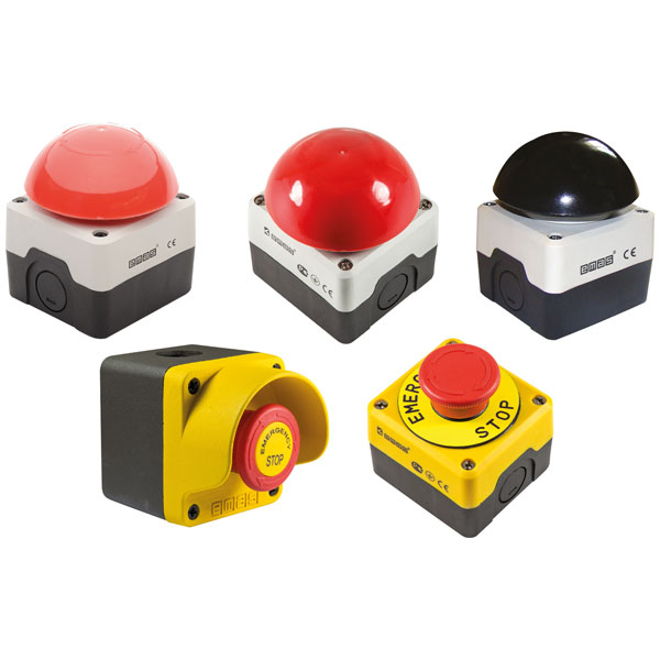 EMAS P1EC400E40K P Series Plastic 1 Hole BDE + C4BK (NC) + BET60P ...