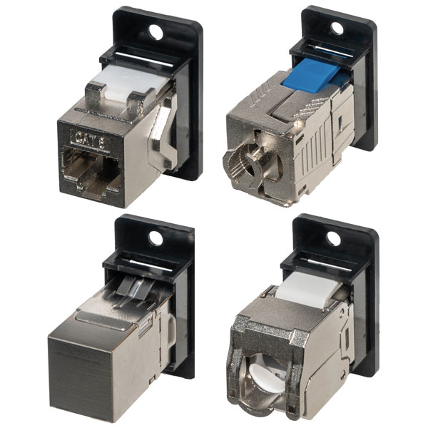 TUK Ltd SEKjeBpm Category 8 Low Profile Panel Mount Socket