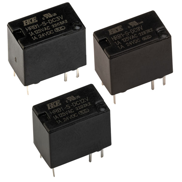  616253 Microminiature Signal Relay 3VDC SPDT 1A 12.3x7.3x10.2mm