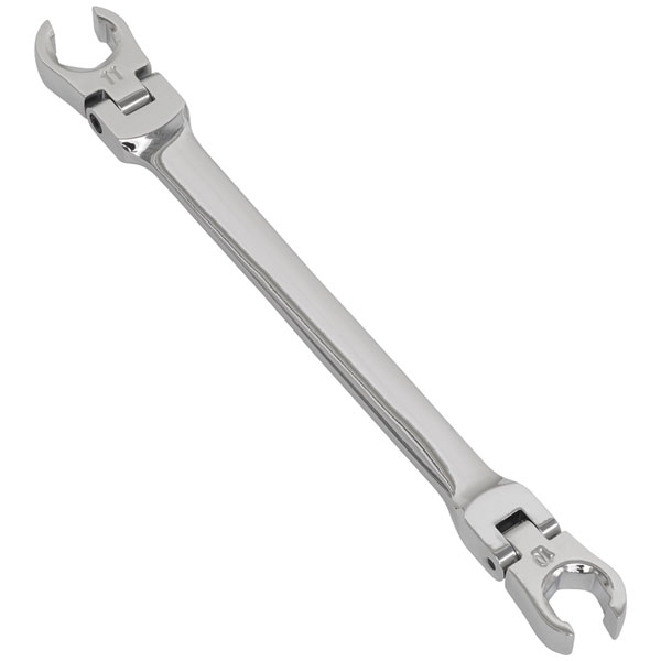 Sealey AK26521 Flexi-Head Flare Nut Spanner 10 x 11mm