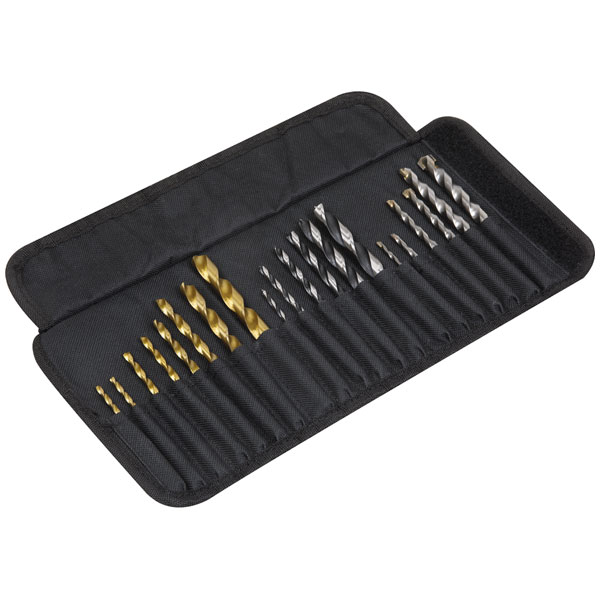 Sealey AK4720 1/4"Hex Shank Assorted Drill Bit Set 20pc