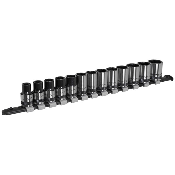 Sealey AK7994 Socket Set 13pc 1/2"Sq Drive Metric - Black Series