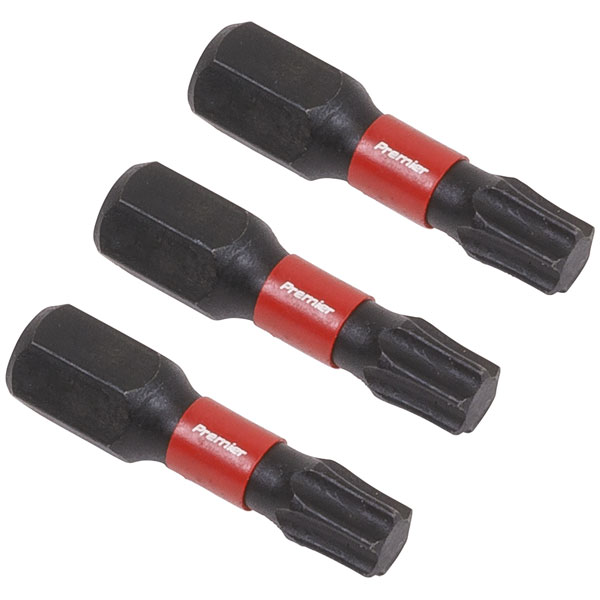 Sealey AK8219 TRX-Star* T27 Impact Power Tool Bits 25mm - 3pc