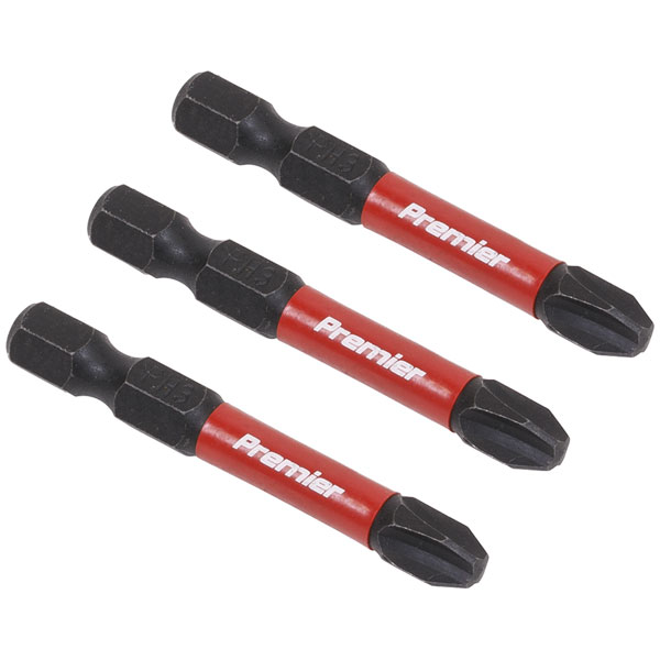 Click to view product details and reviews for Sealey Ak8231 Phillips 3 Impact Power Tool Bits 50mm 3pc.