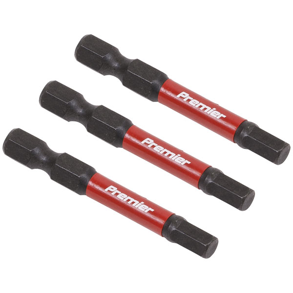 Sealey AK8238 Hex 5mm Impact Power Tool Bits 50mm - 3pc