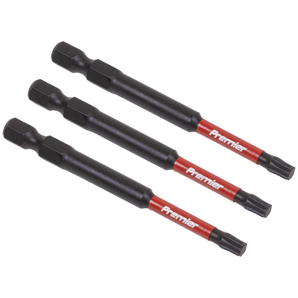 Sealey AK8268 TRX-Star* T25 Impact Power Tool Bits 75mm - 3pc