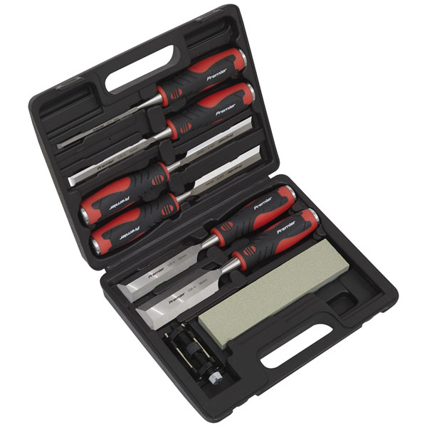 Click to view product details and reviews for Sealey Ak9240 Hammer Thru Wood Chisel 8pc Set.