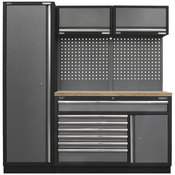 Sealey APMSSTACK09W Superline Pro 1.96m Storage System - Pressed W...