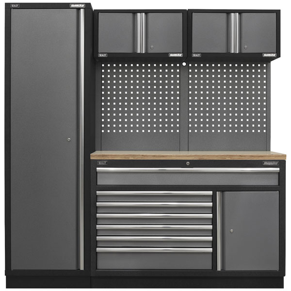 Sealey APMSSTACK10W Superline Pro 1.96m Storage System - Pressed W...