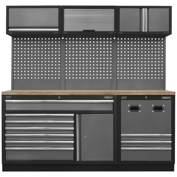 Sealey Apmsstack14w Modular Storage System Combo - Pressed Wood Wo...