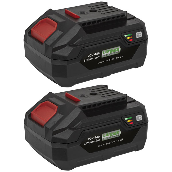 Click to view product details and reviews for Sealey Bk04 Power Tool Battery Pack 20v 4ah Kit For Sv20 Series.