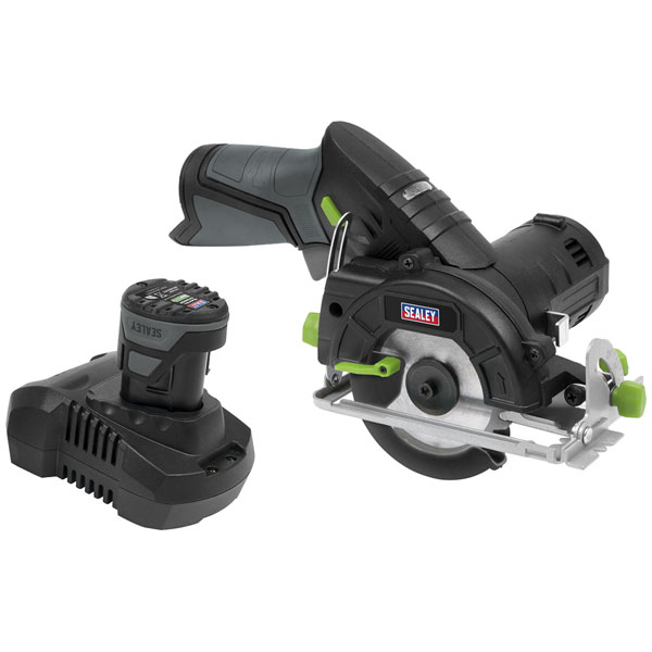 Sealey Cp108vcs Cordless Circular Saw Kit 108v 2ah Sv108 Series