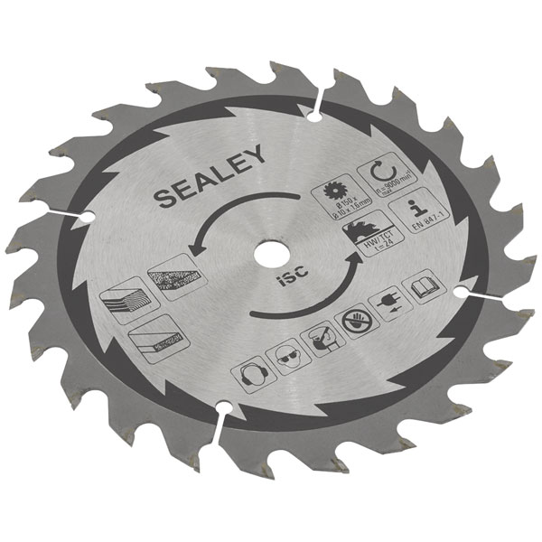 Sealey CP20VCS.03 Cut-Off Saw Blade Ø150 x 1.6mm/Ø10mm 24tpu