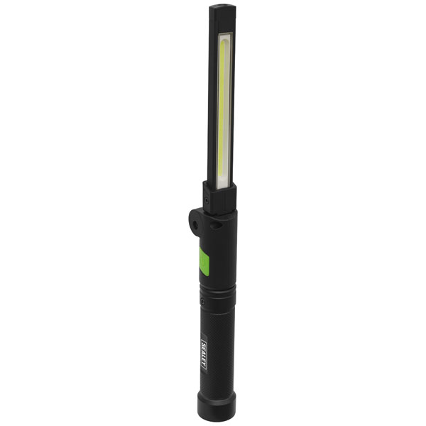 - Sealey Rechargeable Aluminium Folding Pocket Light 2 Cob & 1 Smd Led Led02G - Image 12