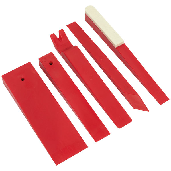 Sealey RT05 Panel Wedge Tool Set 5pc