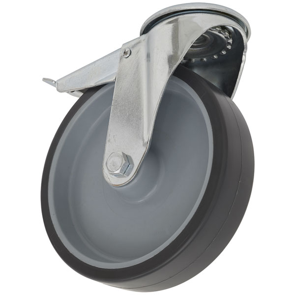 Sealey SCW2100SBLEM Medium-Duty Thermoplastic Bolt Hole Castor Whe...