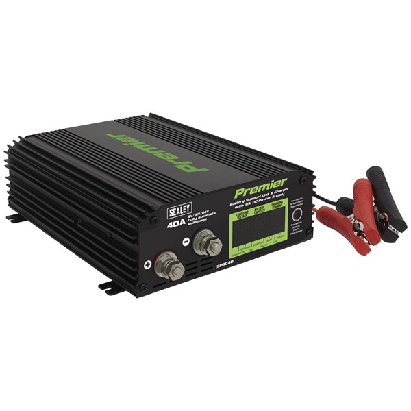 Sealey SPBC40 Battery Support Unit & Charger 40A