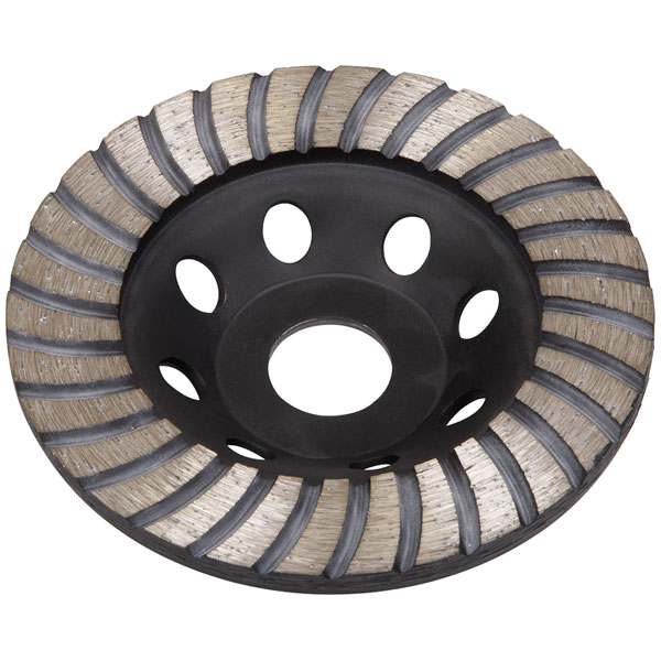 Worksafe WDRTCUP115 Concrete Grinding Head, Turbo Row Ø115mm