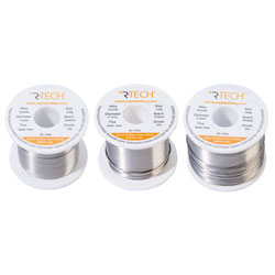 SC100e Solder 2% Rosin-Free HF Flux Halide-Free 250g/500g Reel Range