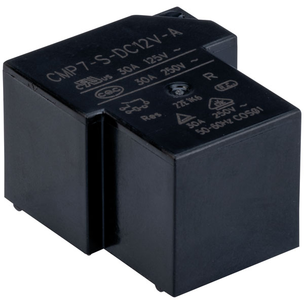  616268 General Purpose Power Relay, Non-Latching, SPST-NO, 24VDC 30A