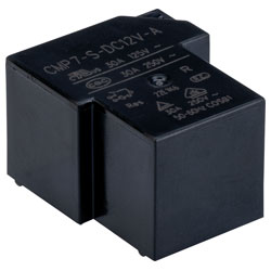 R-TECH General Purpose Power Relays, Non-Latching, SPST-NO, 30A