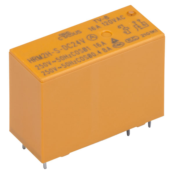  616300 High Sensitivity PCB Power Relay, SPST-NO 24VDC 16A