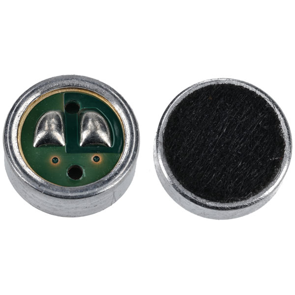R-TECH 524622 Microphone (Noise Cancelling) 6mm, solder pads