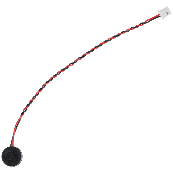  524627 Microphone (Omni-directional) 6mm, leads & connector