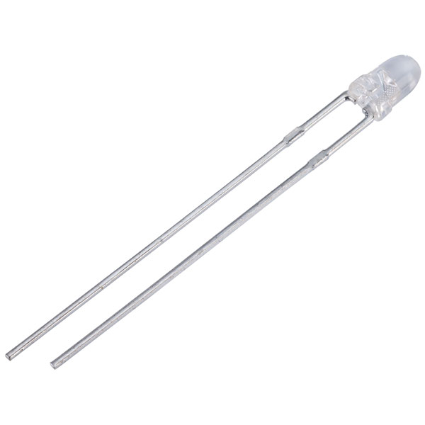 Kingbright L-934SURCK 3mm LED Super Bright Red Clear 500mcd