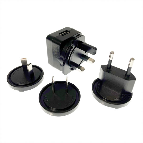 Tiger Power Supplies TP1074 5V 1A International USB charger with U...