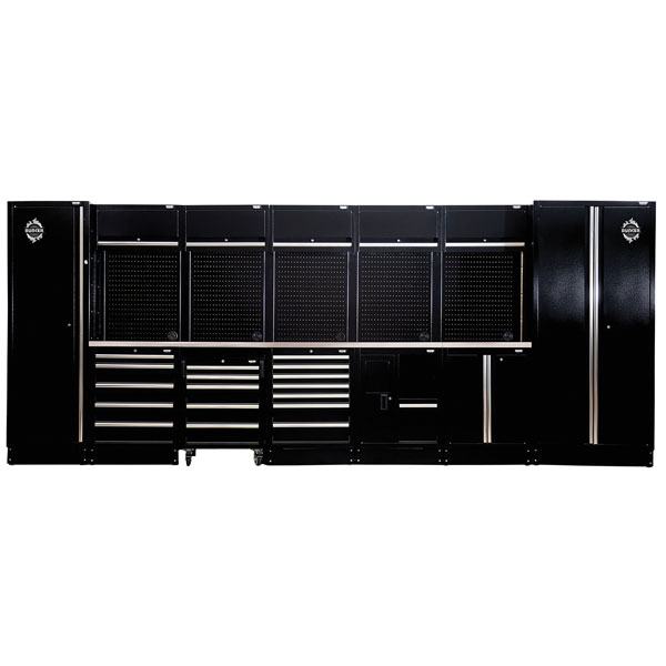  04391 BUNKER® Modular Storage Combo Sink & Stainless Steel Worktop (25pc)
