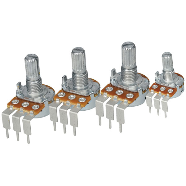 Taiwan Alpha RV16AF-41-17K-B250K-3 250K Lin 16mm Metal PC mount Po...