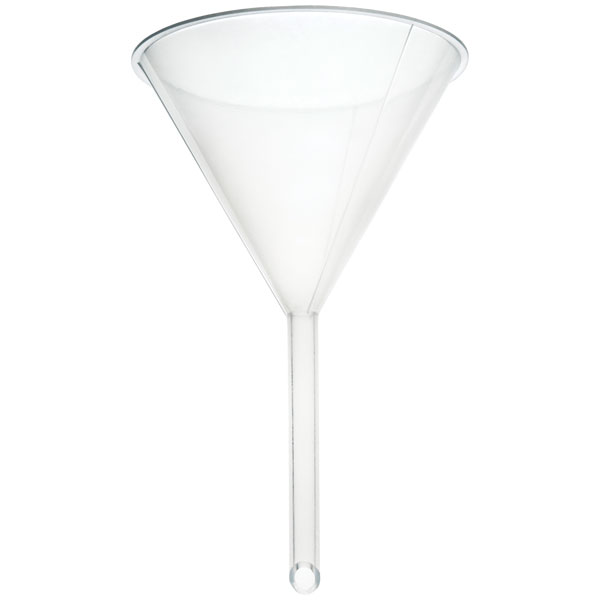 EISCO CH0454D Filter Funnel, 3.6" - Polyethylene Plastic pack of 50