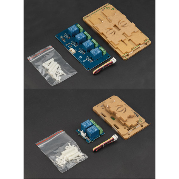 Seeed 103020132 Grove - 2-Channel SPDT Relay