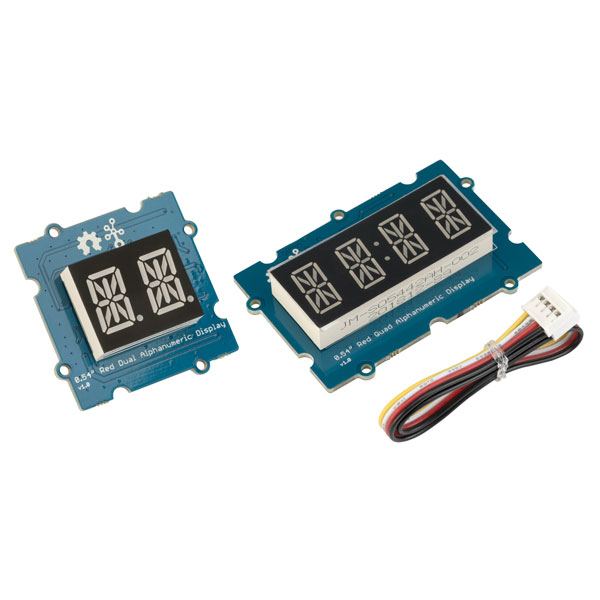 Seeed 104020133 Grove - 0.54'' Red Quad Alphanumeric Display