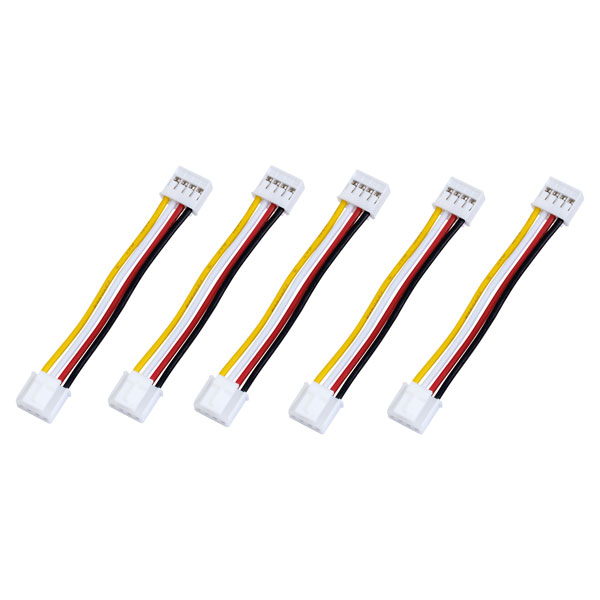 Image of Seeed 110990036 Grove - Universal 4 Pin Buckled 5cm Cable (5 PCs Pack)
