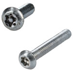 A Range of  R-TECH Button Head Security Recess Pin T Drive Machine Screws